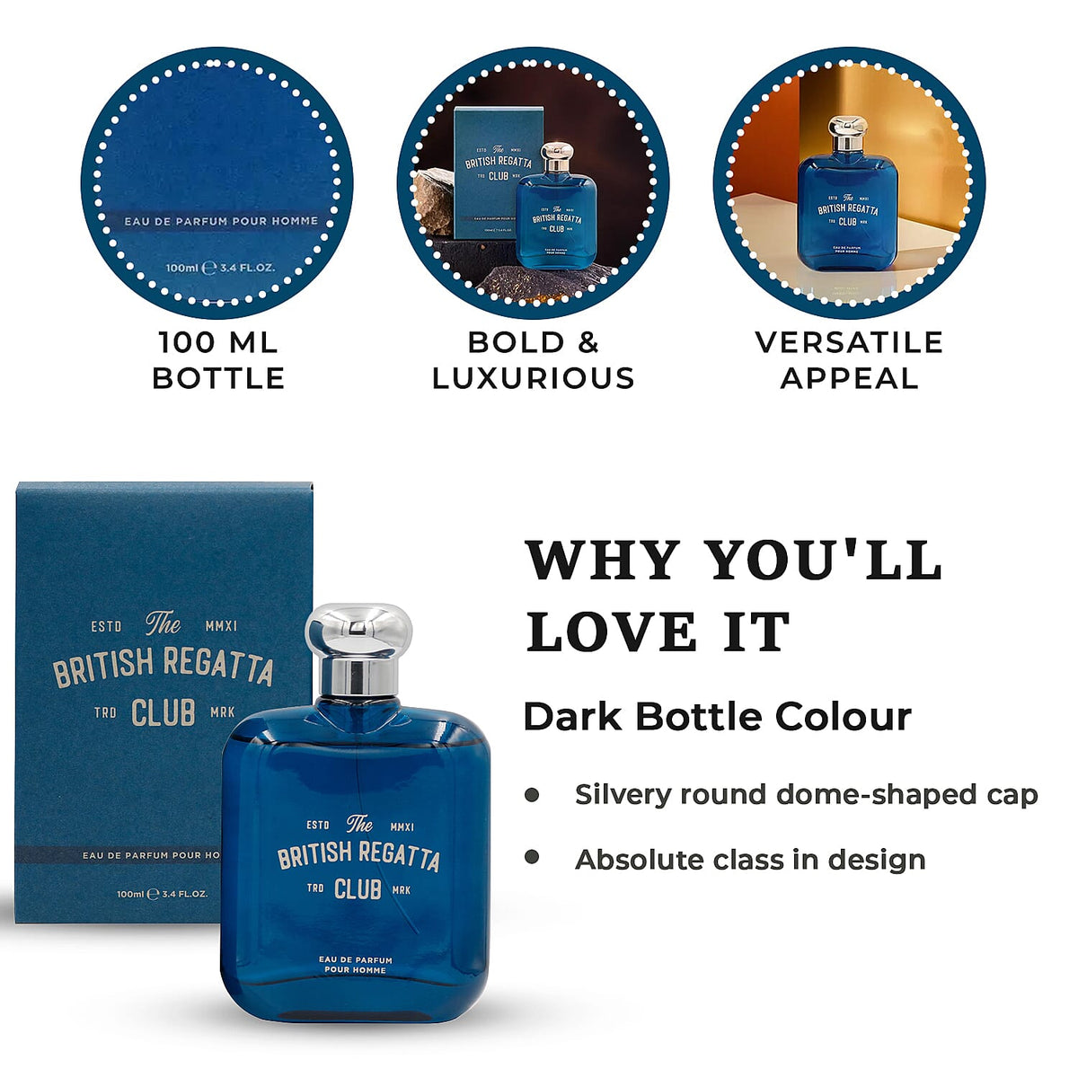 British Regatta Club (EDP) Perfume 100ml 7725014 7