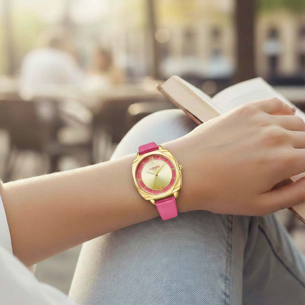 Gamages Of London: Ladies Resplendent Diamond Watch in Stainless Steel with Goldtone V32512633 2