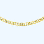 9K Yellow Gold Curb Necklace (Size - 20), Gold Wt. 5.05 Gms.
