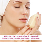 Please & Thank You Dear Rose Luxury British Soap 100gm