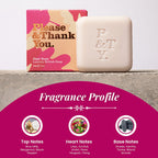 Please & Thank You Dear Rose Luxury British Soap 100gm