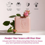 Please & Thank You Dear Rose Luxury British Soap 100gm