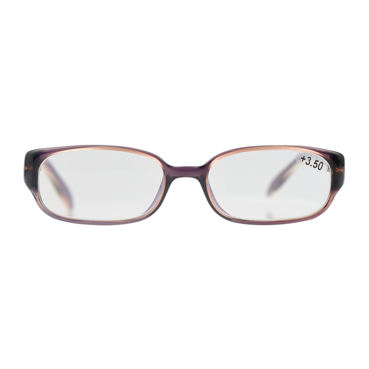 MAX MARA Rectangular Readers with Decorative Temples (Power 3.5) - Grey V32515574 2