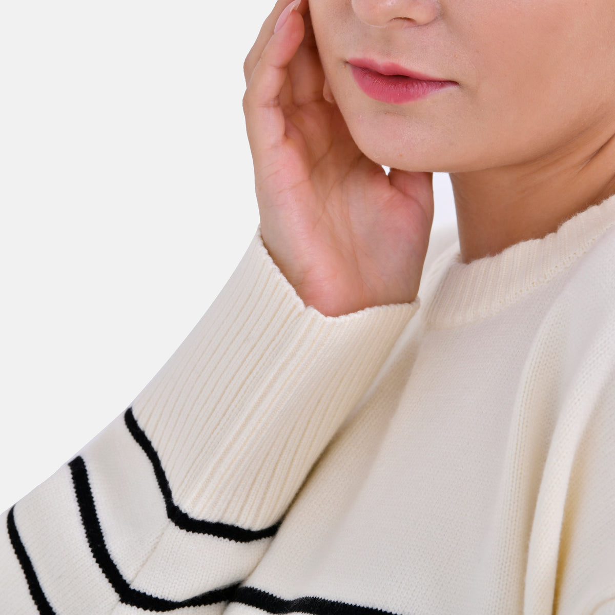 La Marey Striped Relaxed Fit Jumper 7731796 6