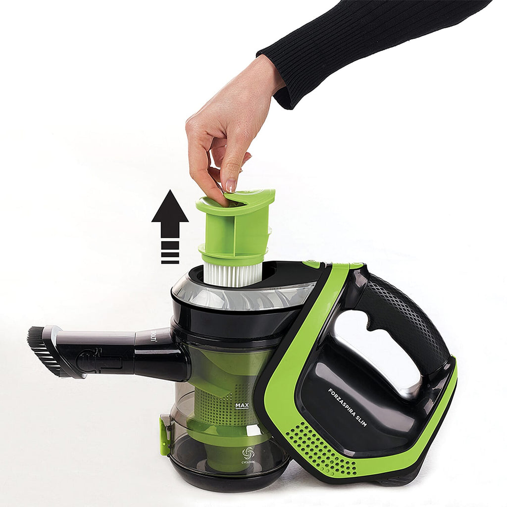 Polti Forzaspire Slim 2 in 1 Cordless Rechargeable Vacuum and Accessory Kit- Green