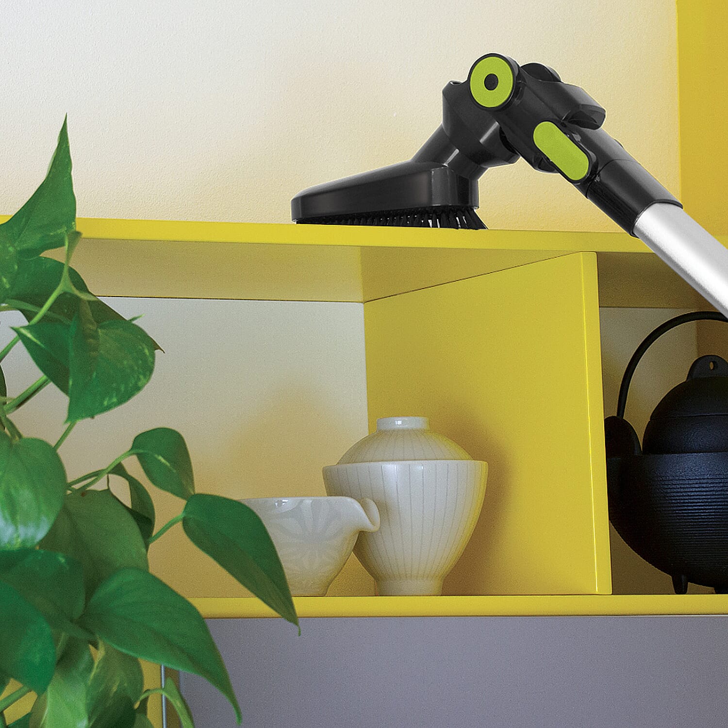 Polti Forzaspira Slim SR110 2-in-1 Vacuum and Accessory Kit- Green 7732317 7