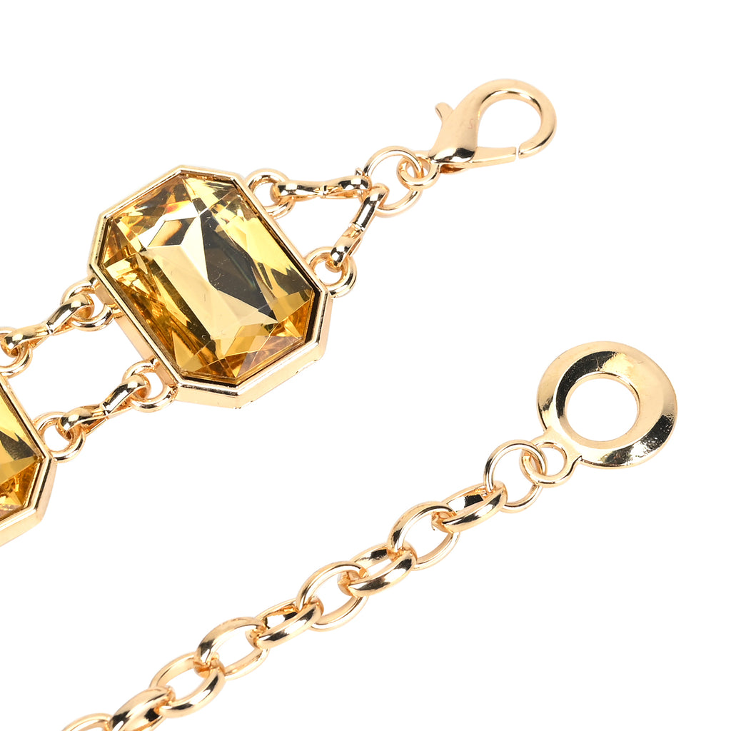 Women Concho Chain-Link Belt (Free Size, 105 cm) - Golden_7733600_5