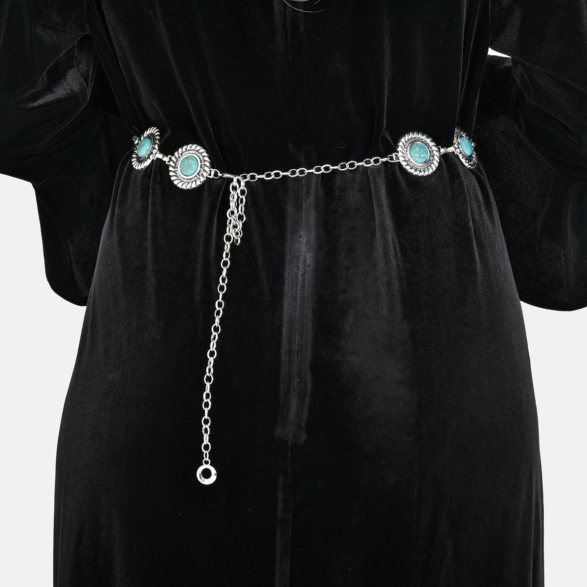 Womenâ€™s Concho Chain-Link Belt V32515867 3