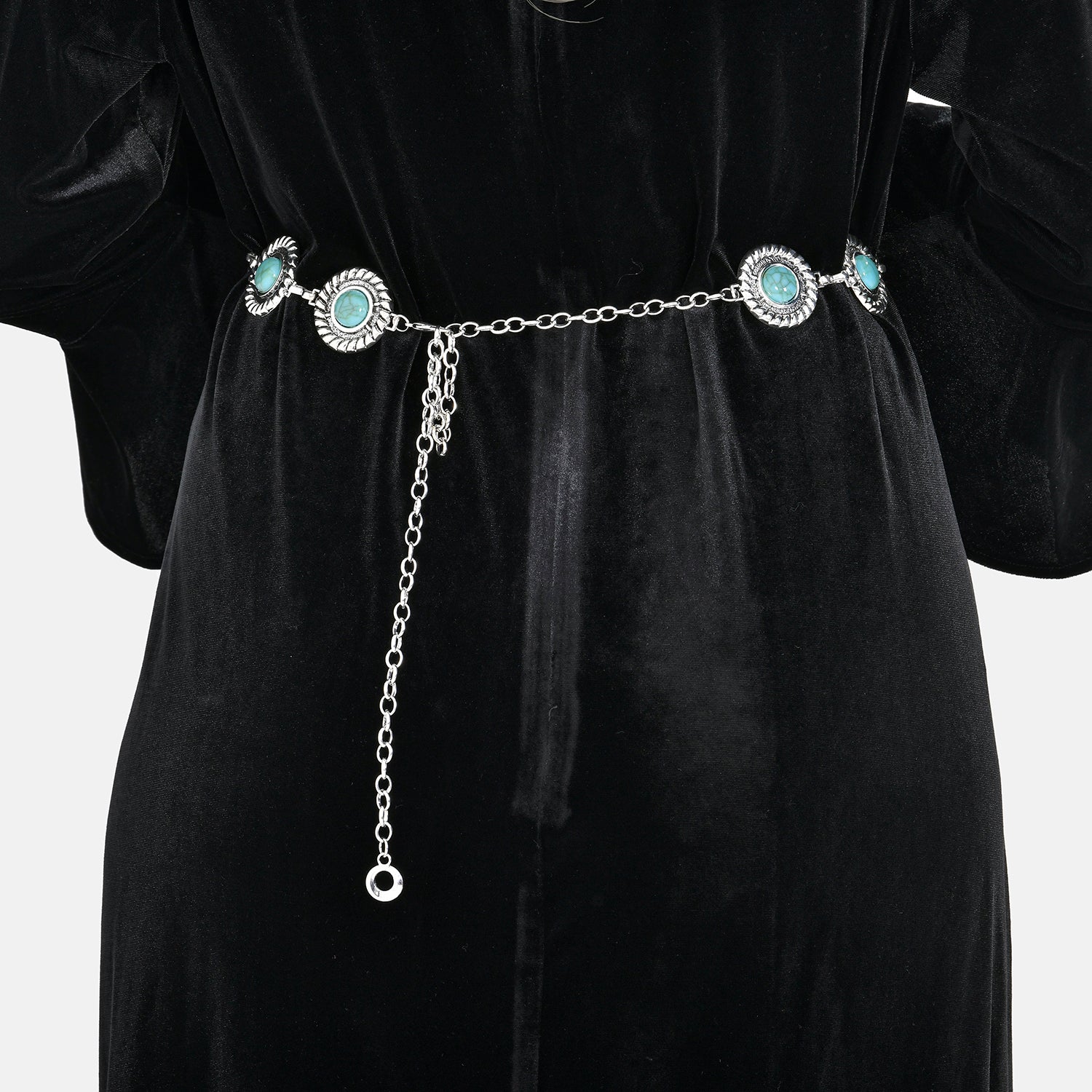 Womenâ€™s Concho Chain-Link Belt V32515867 3