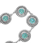 Women Concho Chain-Link Belt (Free Size, 110 cm) - Silver_7733608_4