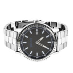 JUST CAVALLI Water Resistant Black Dial Mens Watch with Stainless Steel Chain Strap_7735536_3