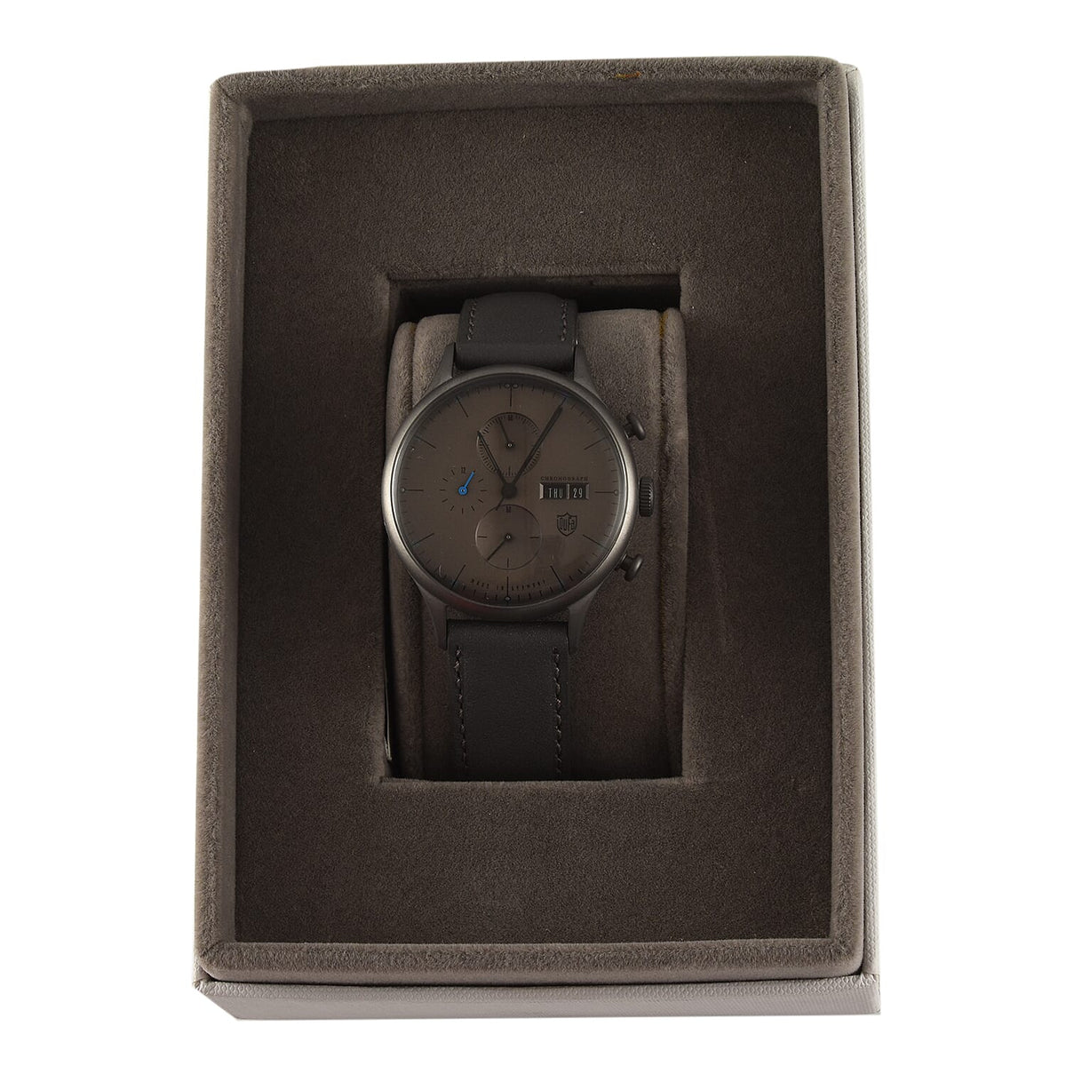 Dufa Van Der Rohe Barcelona Chrono Men's Quartz Watch 7737049 7
