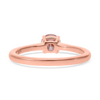 Luxuriant Diamond - 14K Rose Gold SGL Certified VS Lab Grown Pink Diamond Solitaire Ring 0.50 Ct._7737237_4