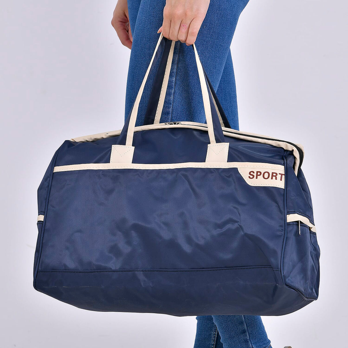 TAMSY Travel Duffel Bag with Double Handle - Blue 7737516 3