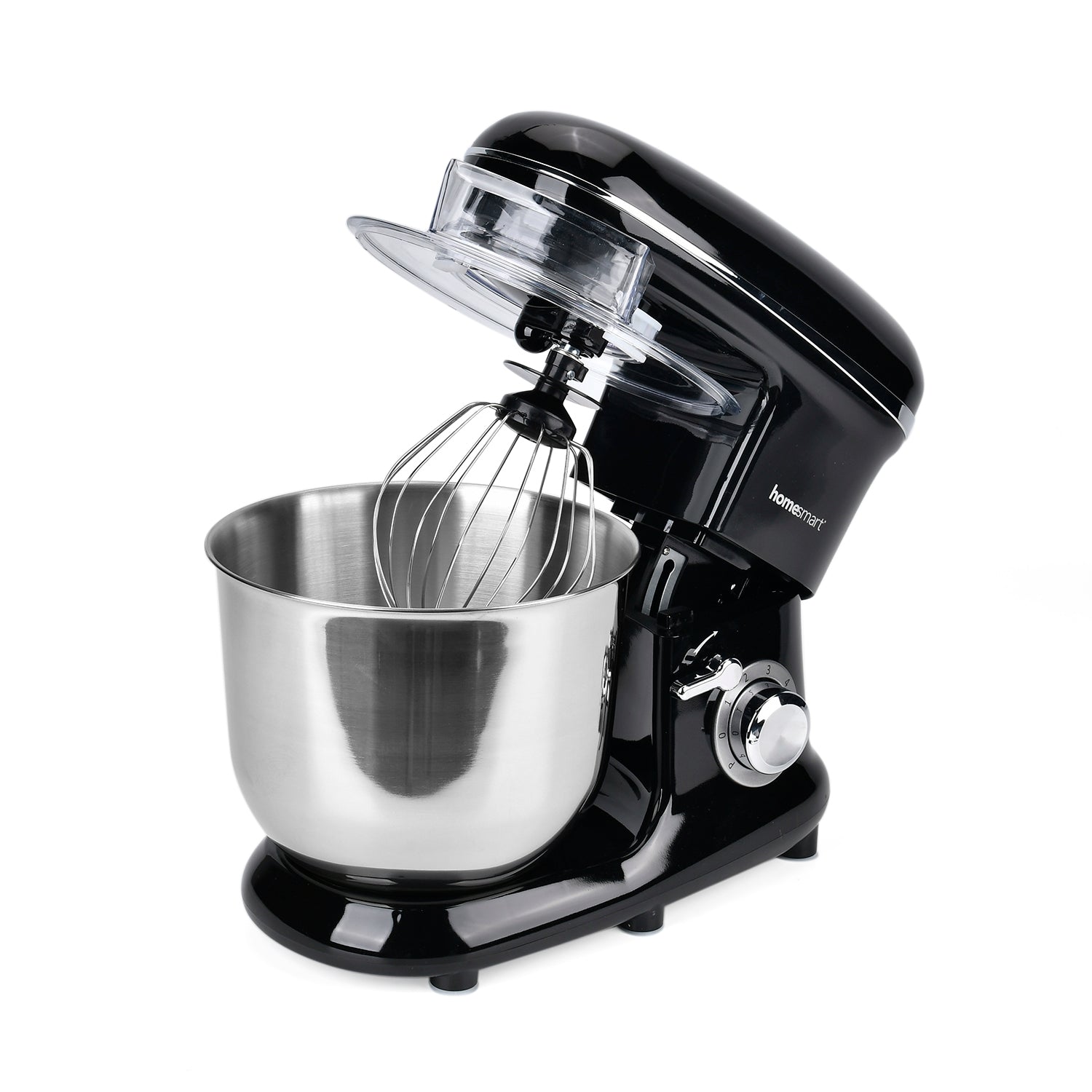 HOMESMART Stand Mixer with 3 Blades, 6 Speed Rotary Control Etc. (6.0 L,1500W ) - Black 7740055 3