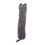 Dog Shape Large Pillow (Size 95x15 cm) - Grey