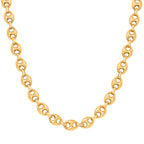 9K Yellow Gold Mariner Necklace Size - 22, Gold Wt 13.1
