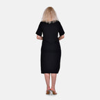 La Marey Jersey One-Piece Dress (Size - M) - Black_7749519_1