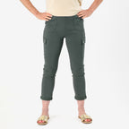 Emreco Stretch Bengaline Combat Utility Trouser (Size 10) - Dark Khaki_7750636
