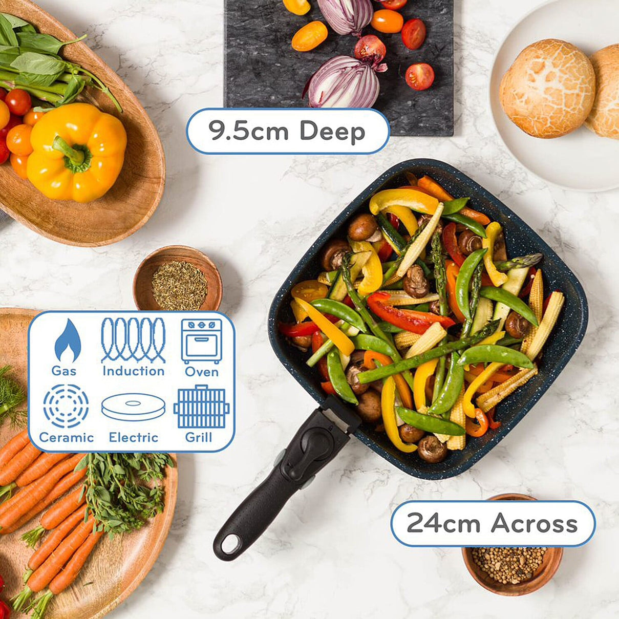Flavorstone Diamond - The Pan that Can - Blue 7751562 2