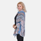 Designer Fringed Long Scarf (Size 180x1 cm) - Multi Color & Multicolor_7751701_1
