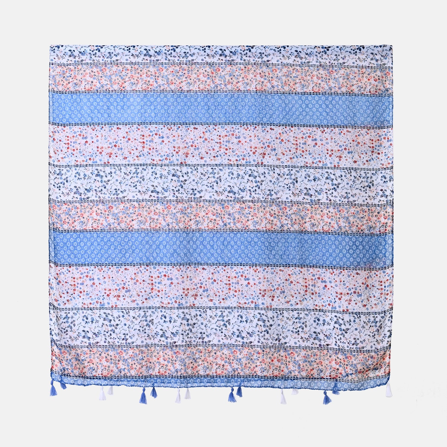 Closeout Deal New Arrival Printed Scarf with Tassels 7751701 4