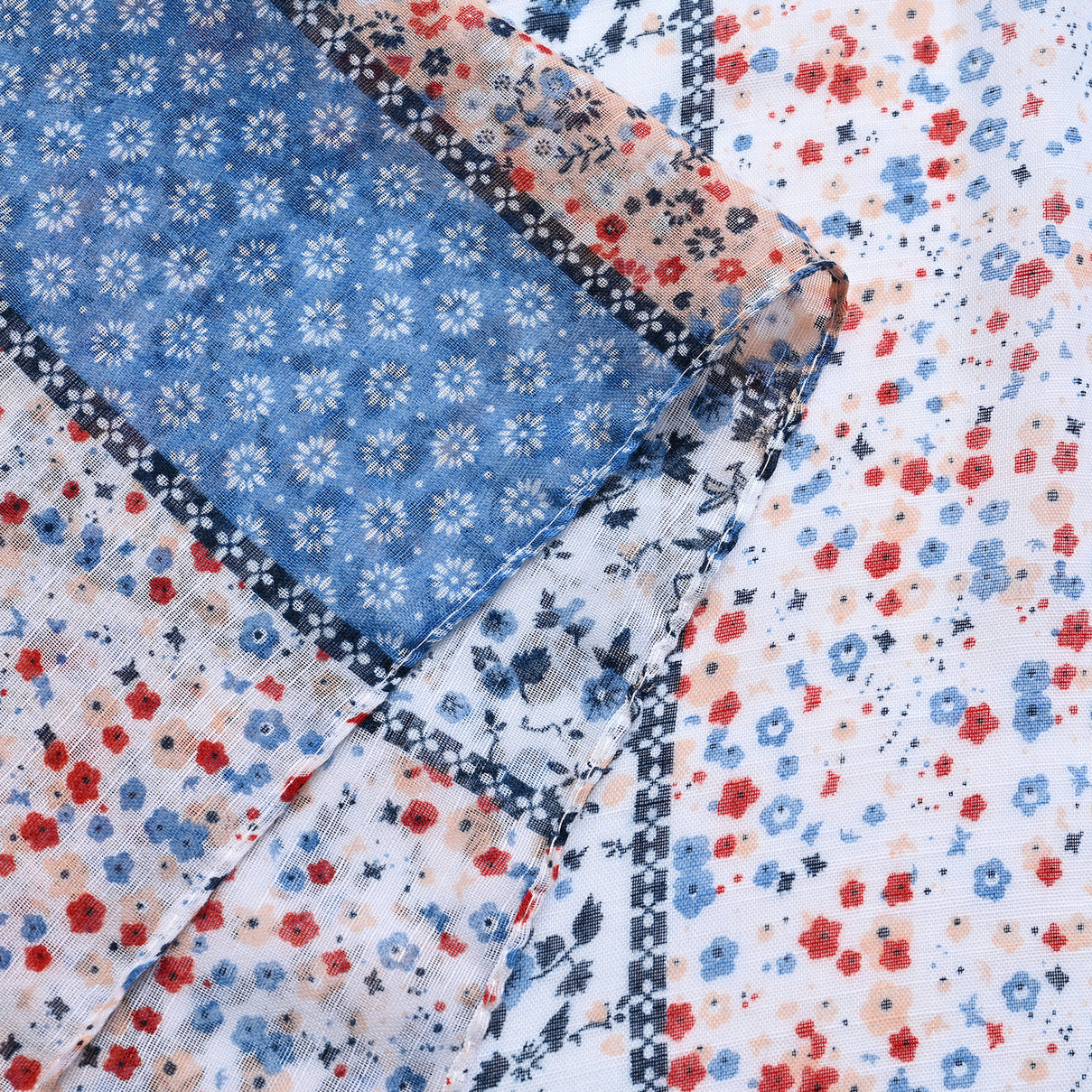 Closeout Deal New Arrival Printed Scarf with Tassels 7751701 6