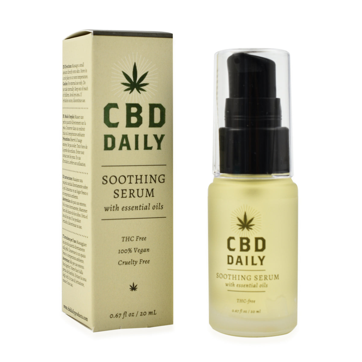 FINAL STOCK - CBD Daily Soothing Serum 7752164 0