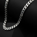 Italian Closeout - Sterling Silver Square Curb Chain With Lobster Clasp(Size - 20) 43.70 Ct