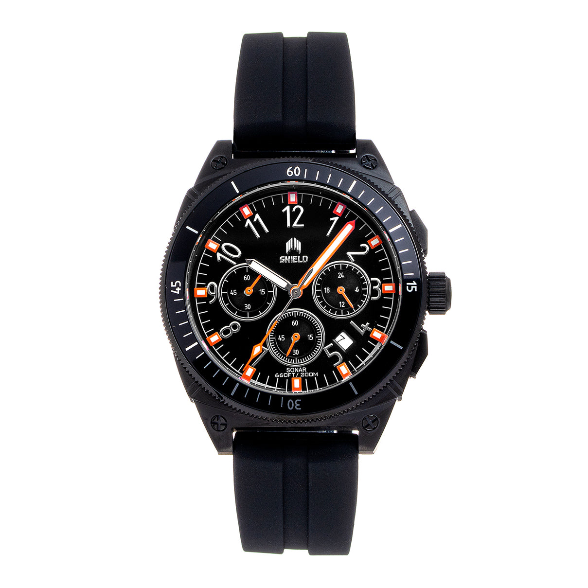 Shield Sonar Chronograph Strap Men's Watch 7754640 0