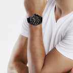 Shield Japanese Mens Watch in Stainless Steel_7754640_1