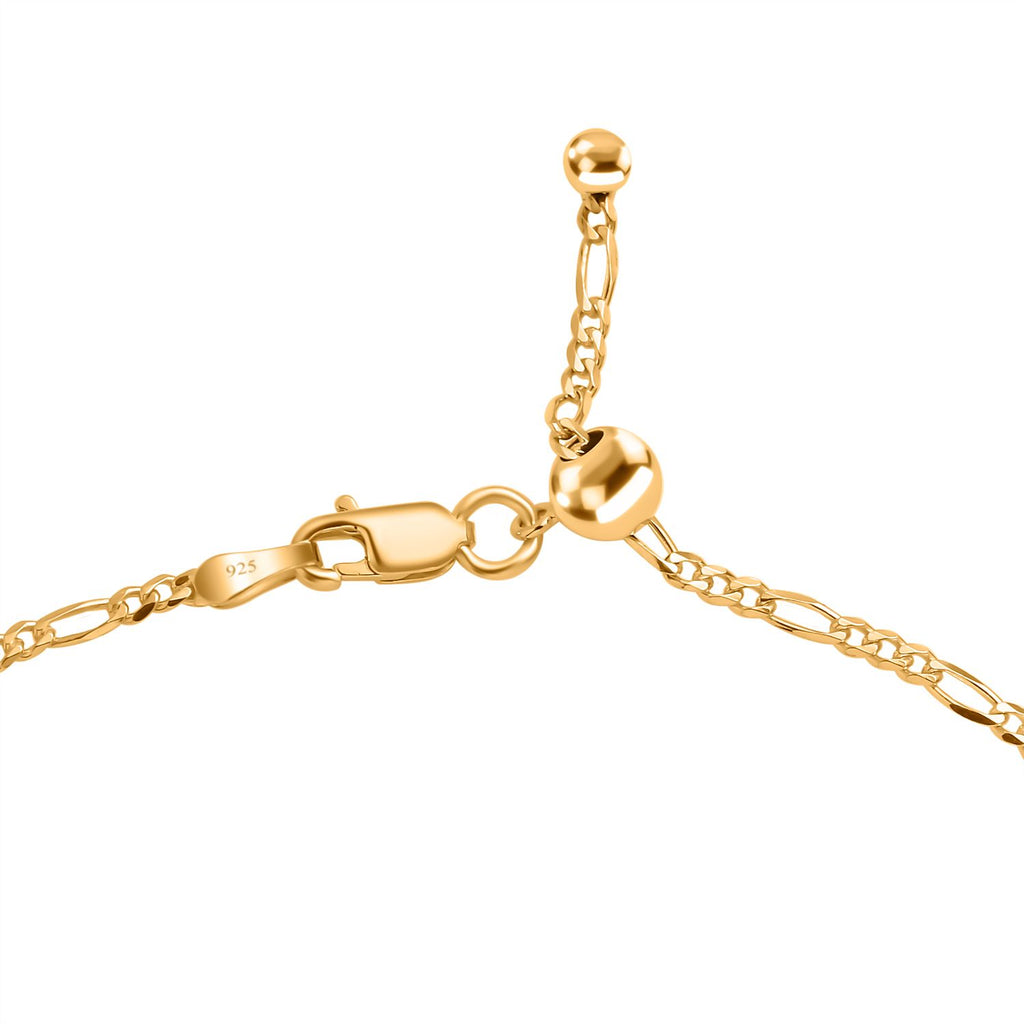 14K YG Overlay Sterling Silver Bracelet (Size - 8.5)_7758332_3