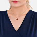 Tamsy V-Neck Solid Top (Curve Size 18 to 22) - Blue_7759169_5