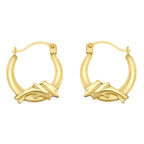 Hatton Garden Closeout - 9K Yellow Gold Dolphin Earring