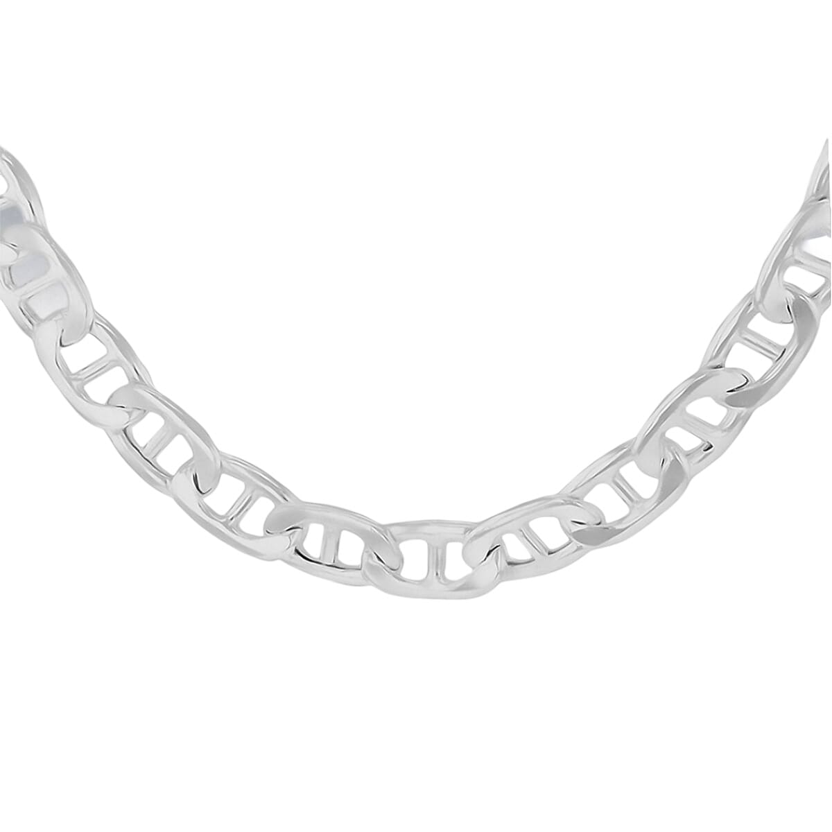 Close Out Deal- Sterling Silver Rambo Necklace Size - 22), Silver Wt. 22 Gms 7761429 1