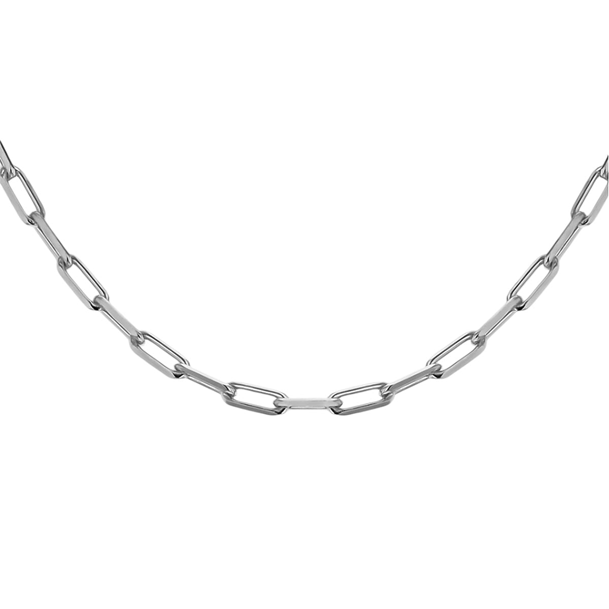 Sterling Silver Paperclip Chain (Size - 22), Silver Wt. 7.4 Gms 7761438 0