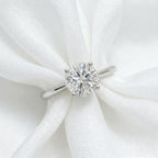 Luxuriant - 950 Platinum SGL Certified (VS/G-H) Lab Grown Diamond Solitaire Ring 2.00 Ct_7761622_3