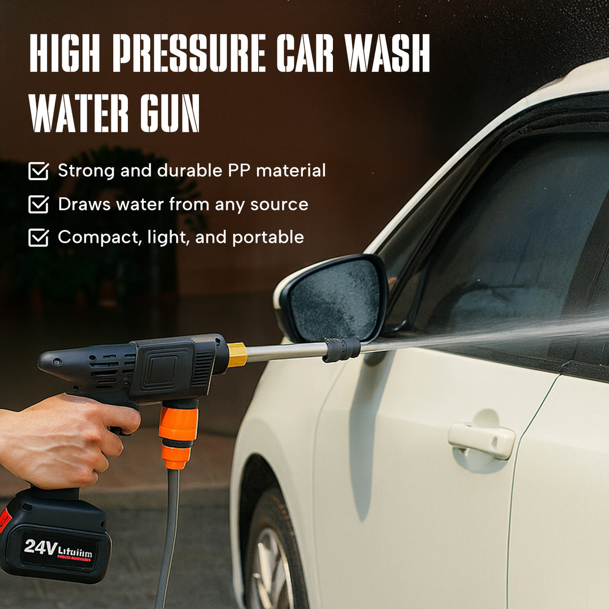 High Pressure Car Wash Water Gun V32718710 2