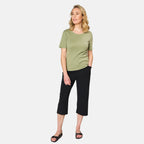 EMRECO Lightweight Crepe Culotte (Size 14) - Black_7762961