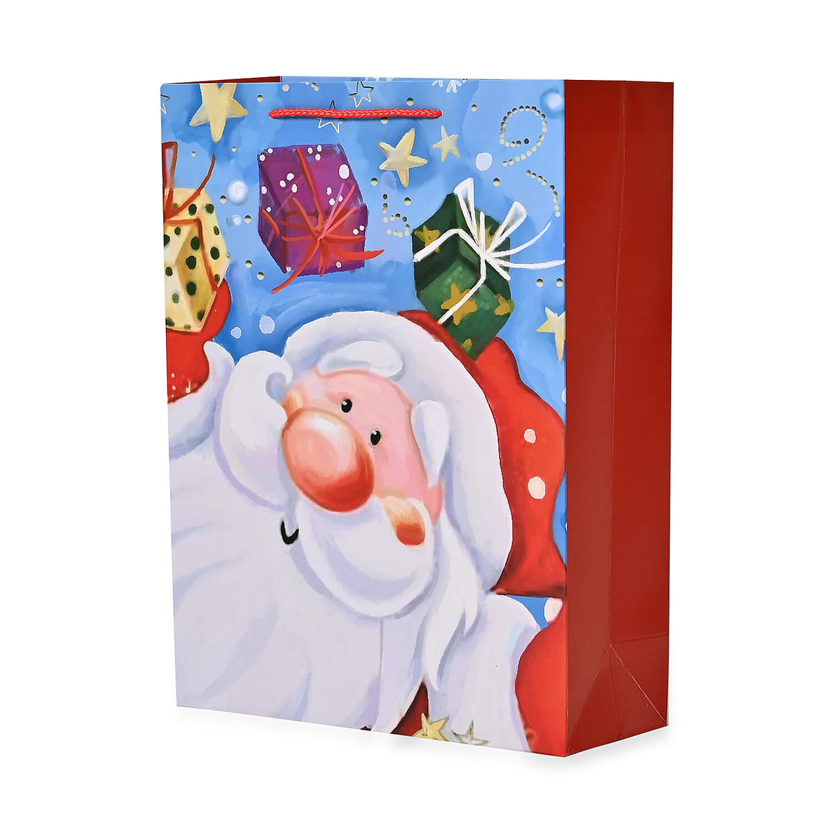 Christmas Gift Bags Set of 16 Style: Santa Claus with Reindeer,  Christmas Tree &amp; Gift. 7765755 6