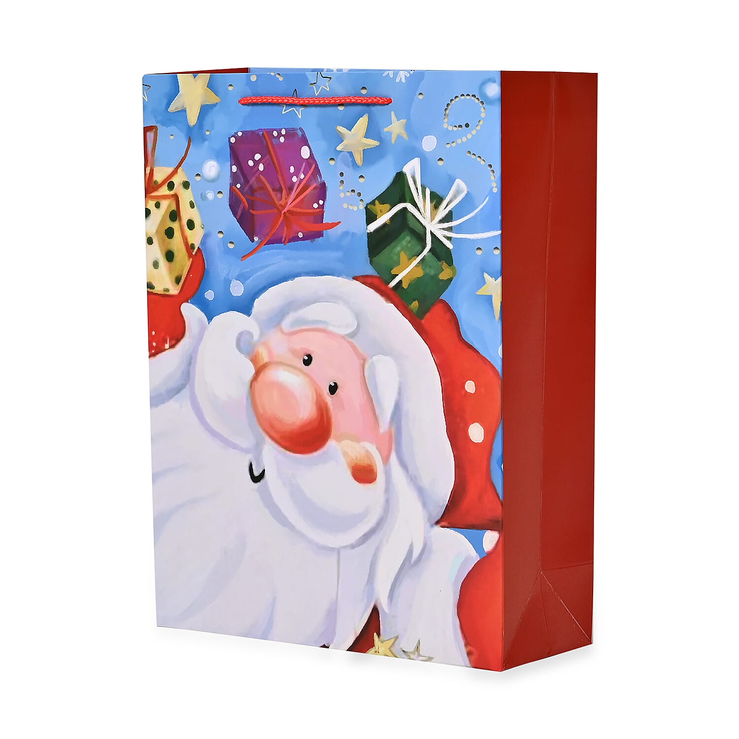 Christmas Gift Bags Set of 16 Style: Santa Claus with Reindeer,  Christmas Tree &amp; Gift. 7765755 6
