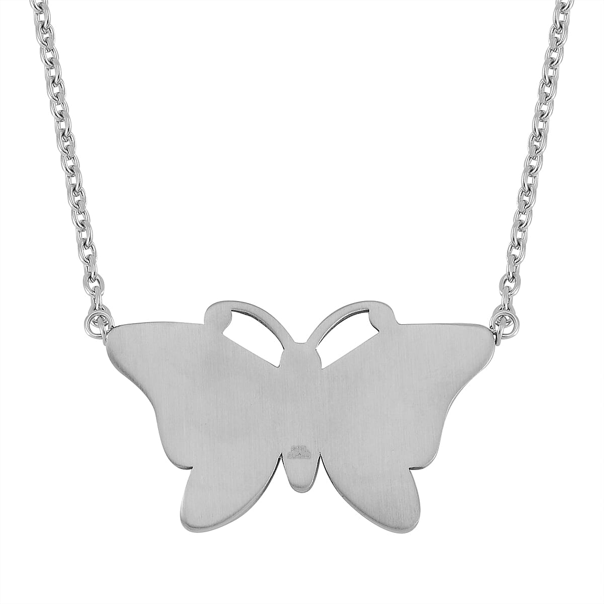 Multi Color Murano Glass Necklace Pure White Stainless Steel 0.010 Ct 7766375 5