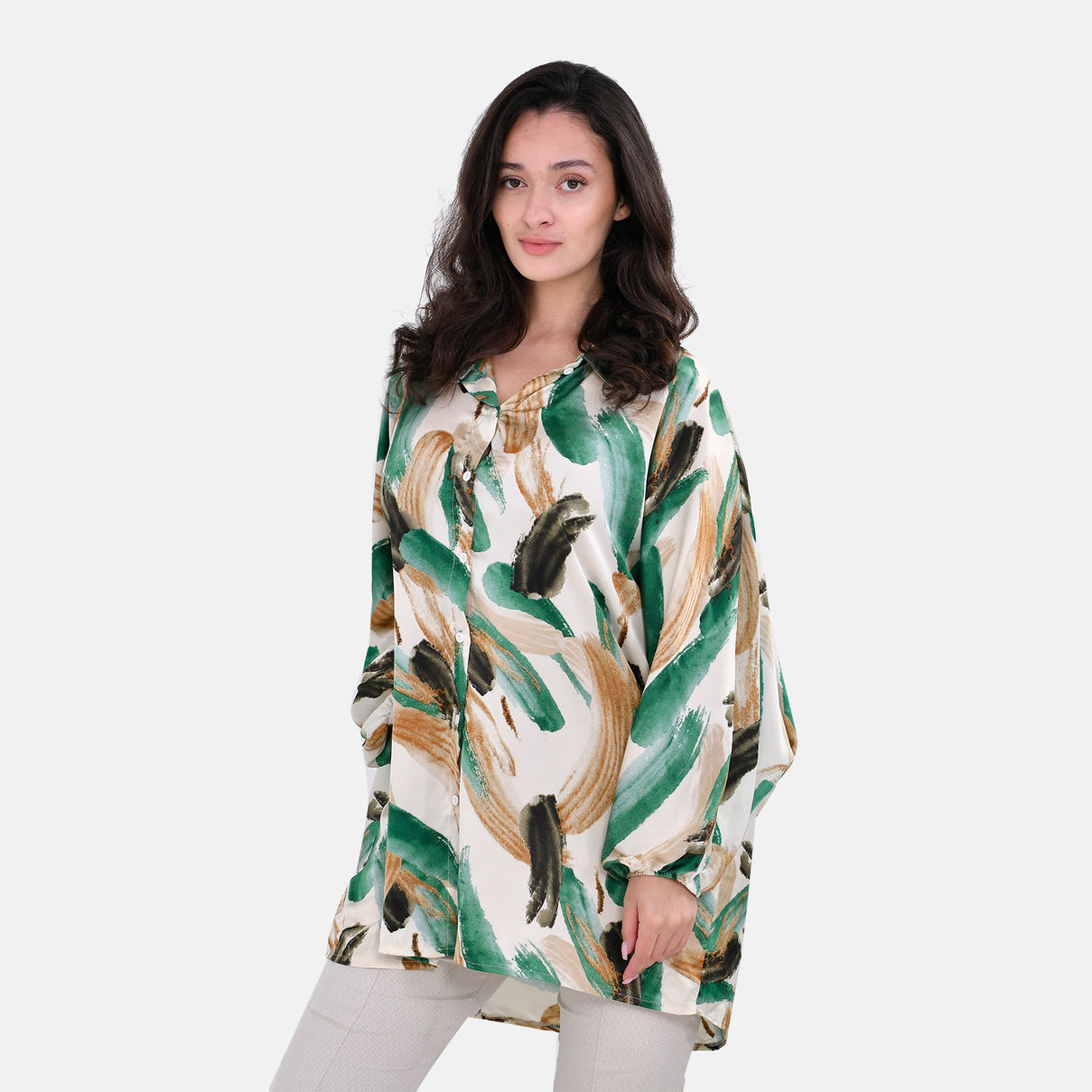 La Marey Printed Top V32514834 1