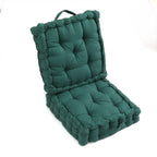 Cotton Solid Cushion Cover (Size 40x8 ) - Dark Green