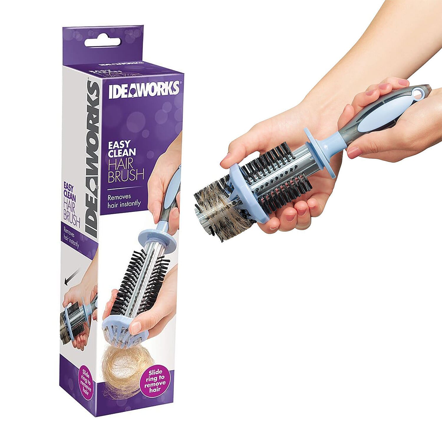 IDEAWORKS - Easy Clean Hair Brush 7771137 0