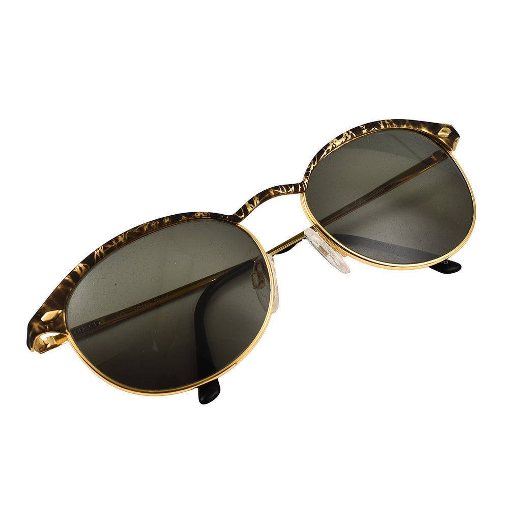 Designer Closeout - GUCCI Ladies Retro Clubmaster with Green Lenses_7771912_3