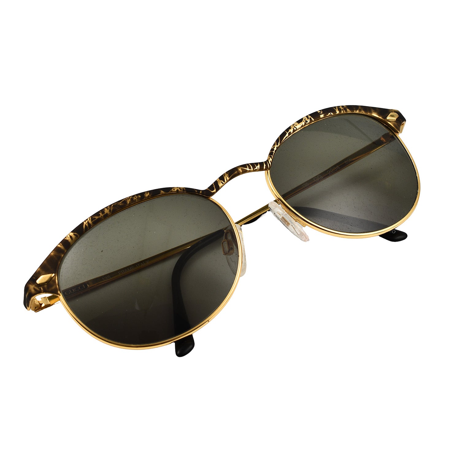 Designer Closeout - GUCCI Ladies Retro Clubmaster with Green Lenses 7771912 3