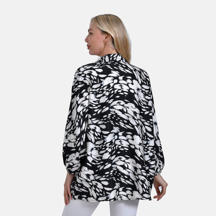 La Marey Geometric Pattern Top (Size L/XL) - Green 7772030 2