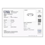 Luxuriant 950 Platinum SGL Certified (VS/EF) Lab Grown Diamond 5 Stone Ring 1.00 Ct. Platinum Wt 4.00 Gms_7772614_6