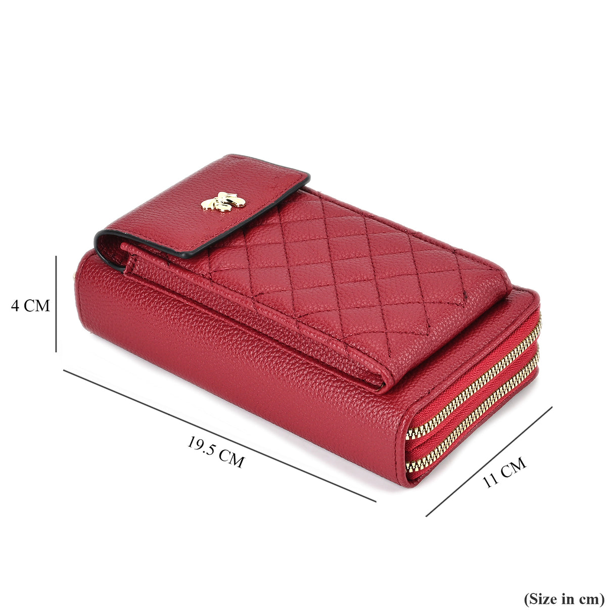 Leatherette Crossbody Cellphone Bag 7774940 7